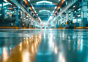 Чистота полов на складе