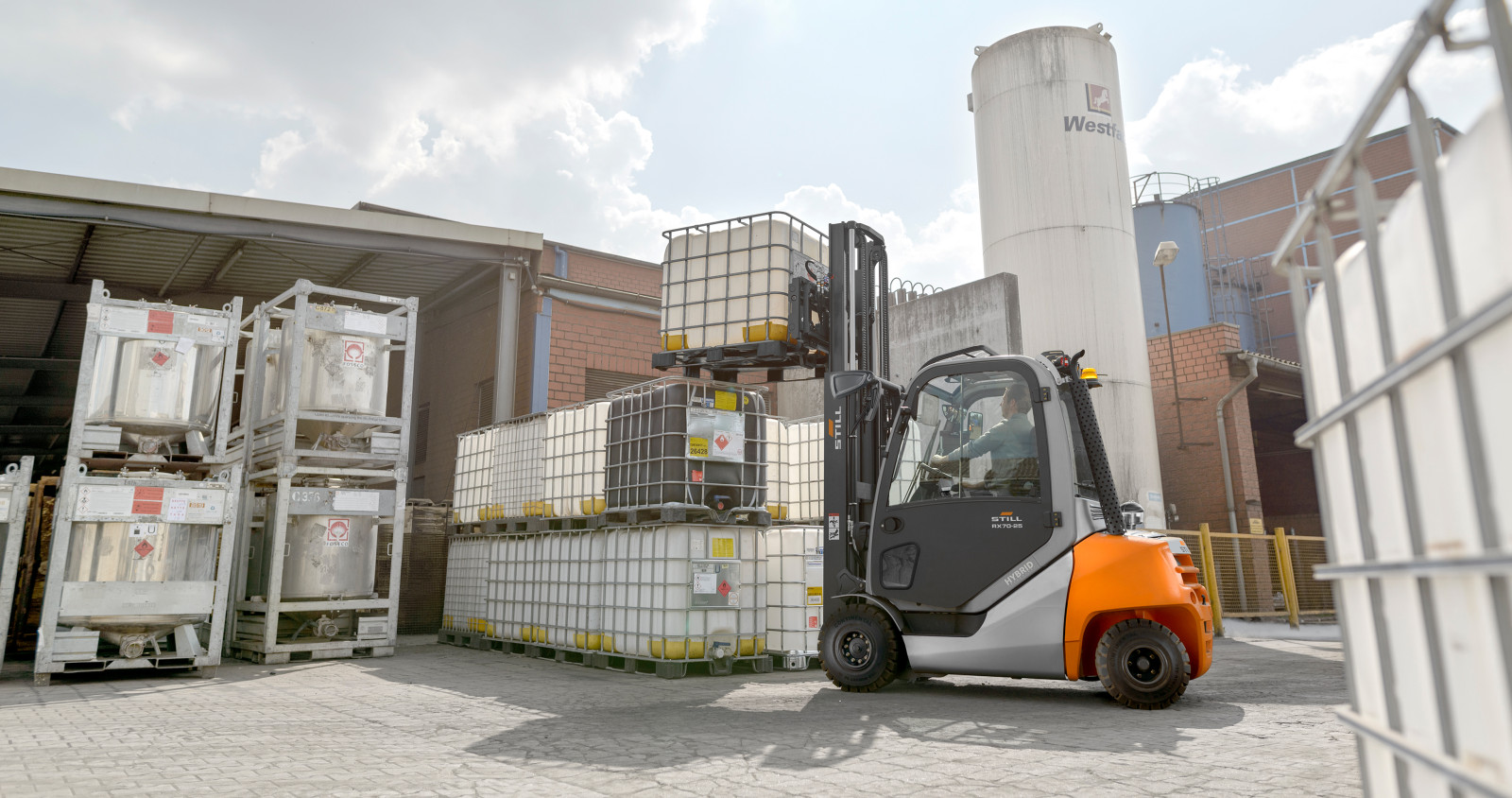 Дизельный вилочный погрузчик STILL RX 70-30