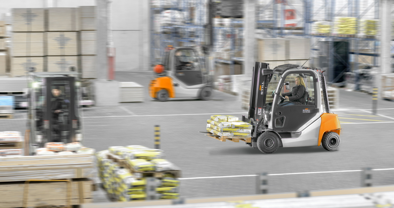 Газовый вилочный погрузчик STILL RX 70-30 T / 600