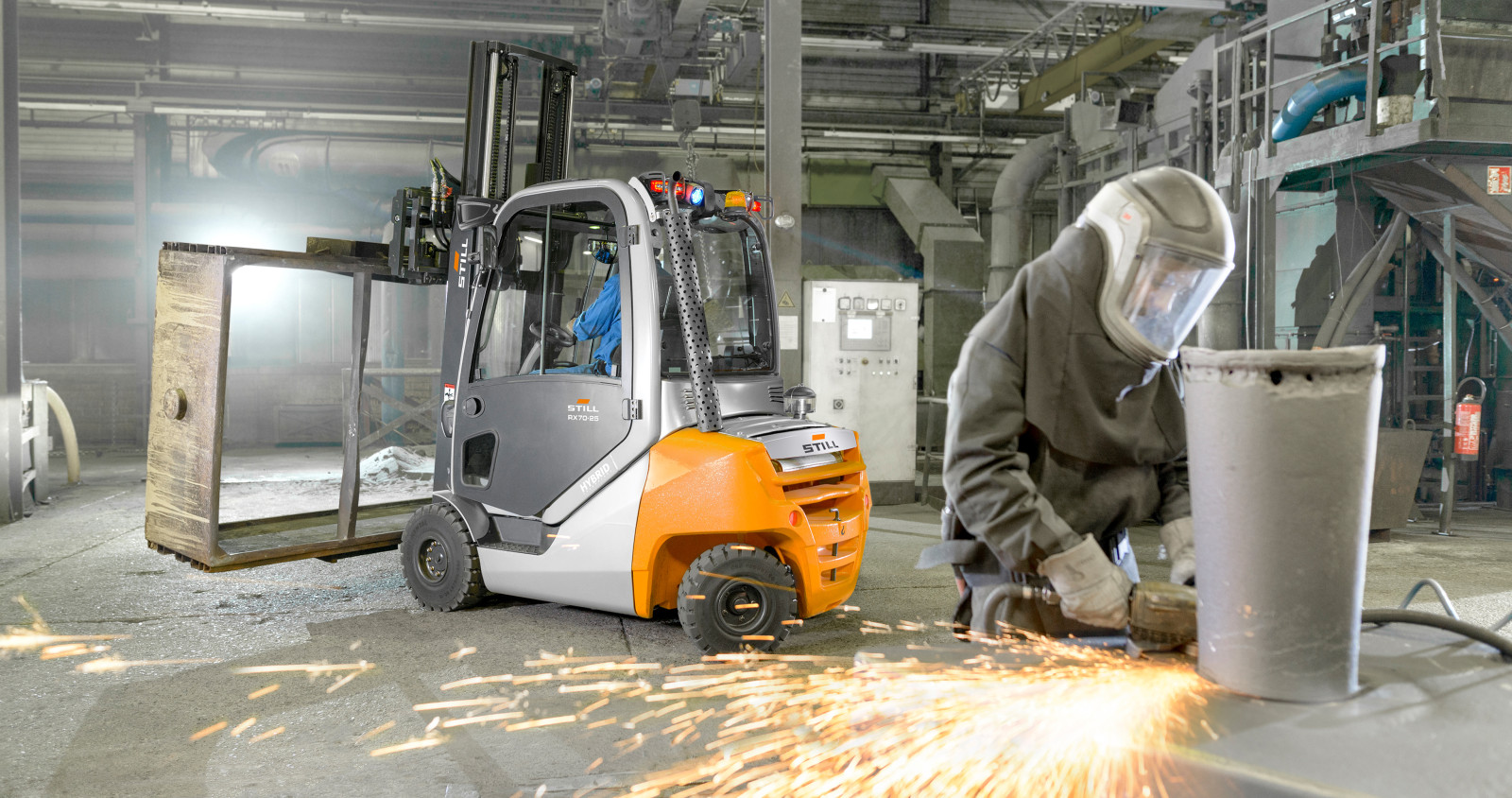 Газовый вилочный погрузчик STILL RX 70-35 T