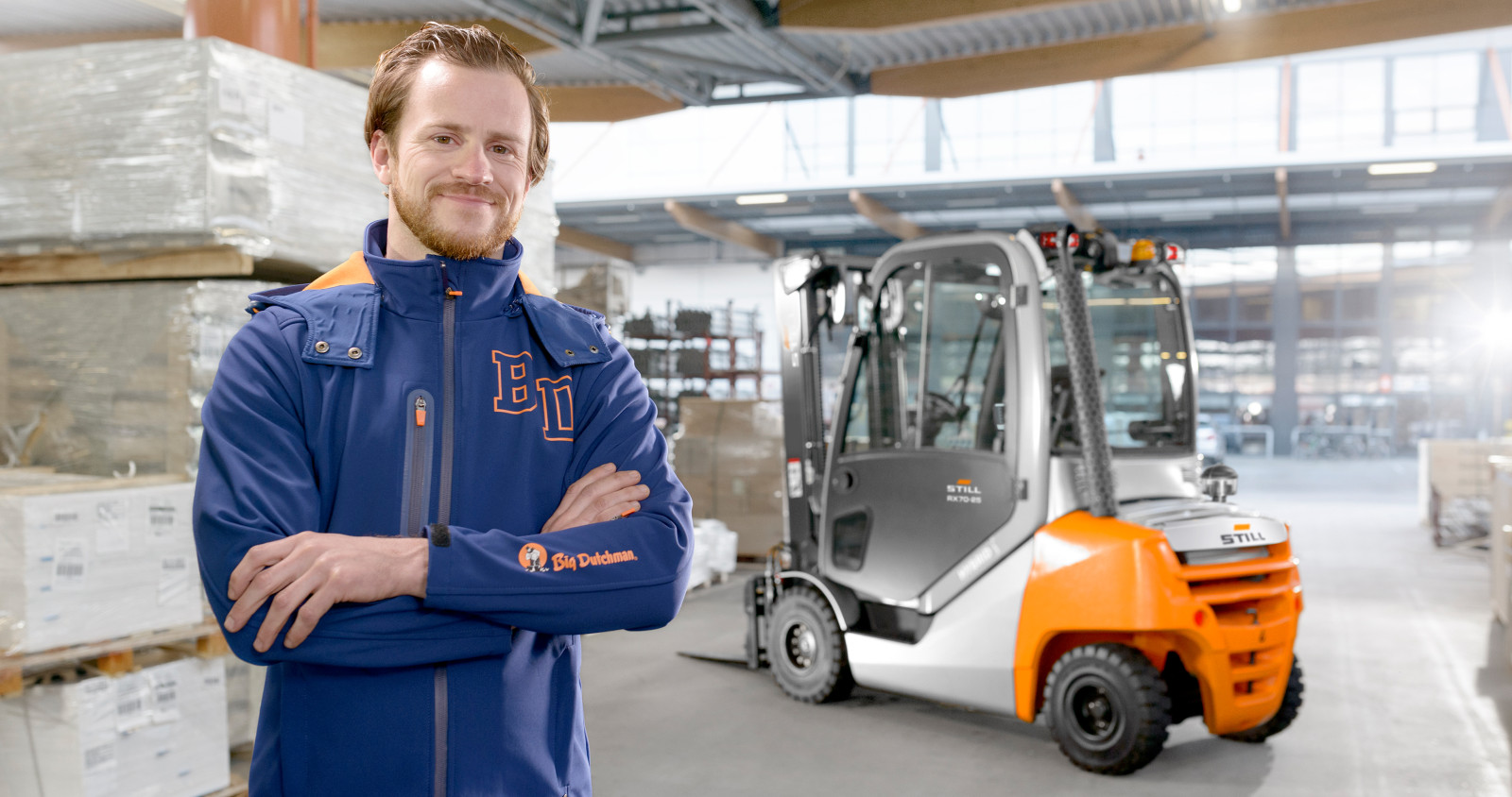 Газовый вилочный погрузчик STILL RX 70-35 T