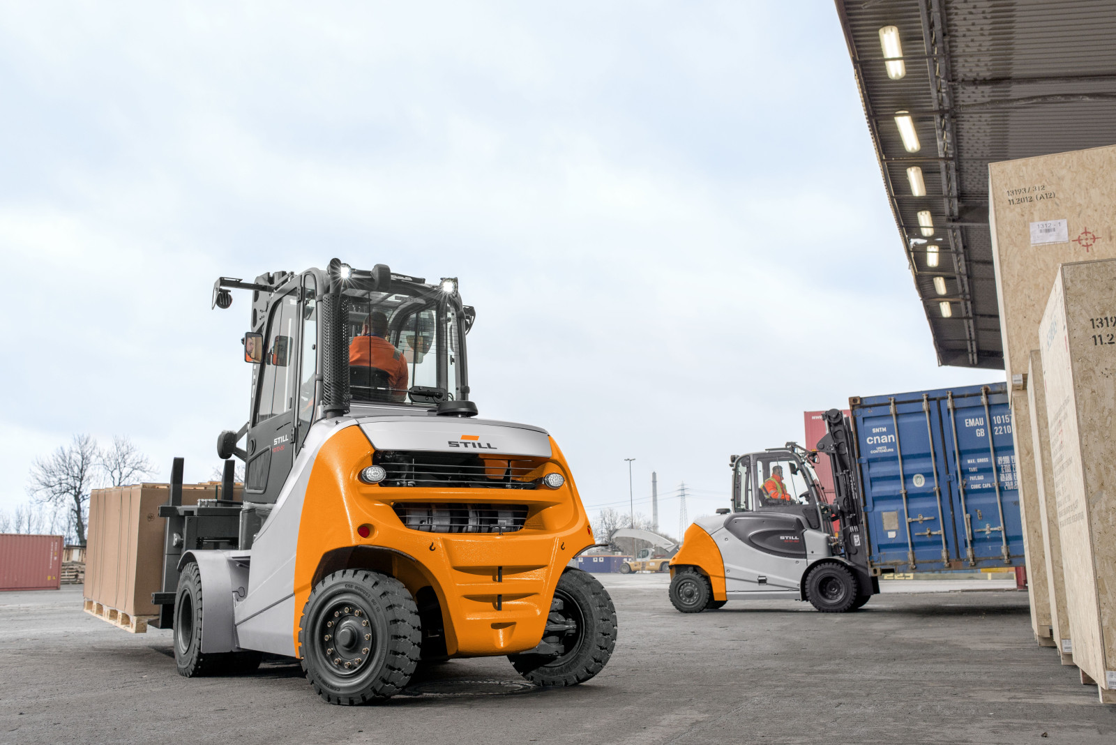 Дизельный вилочный погрузчик STILL RX 70-70