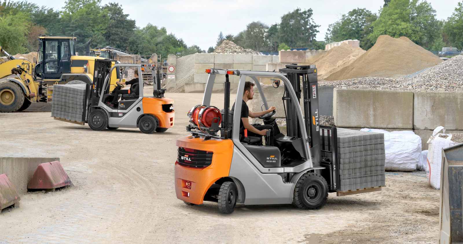 Газовый вилочный погрузчик STILL RCG 25 Plus