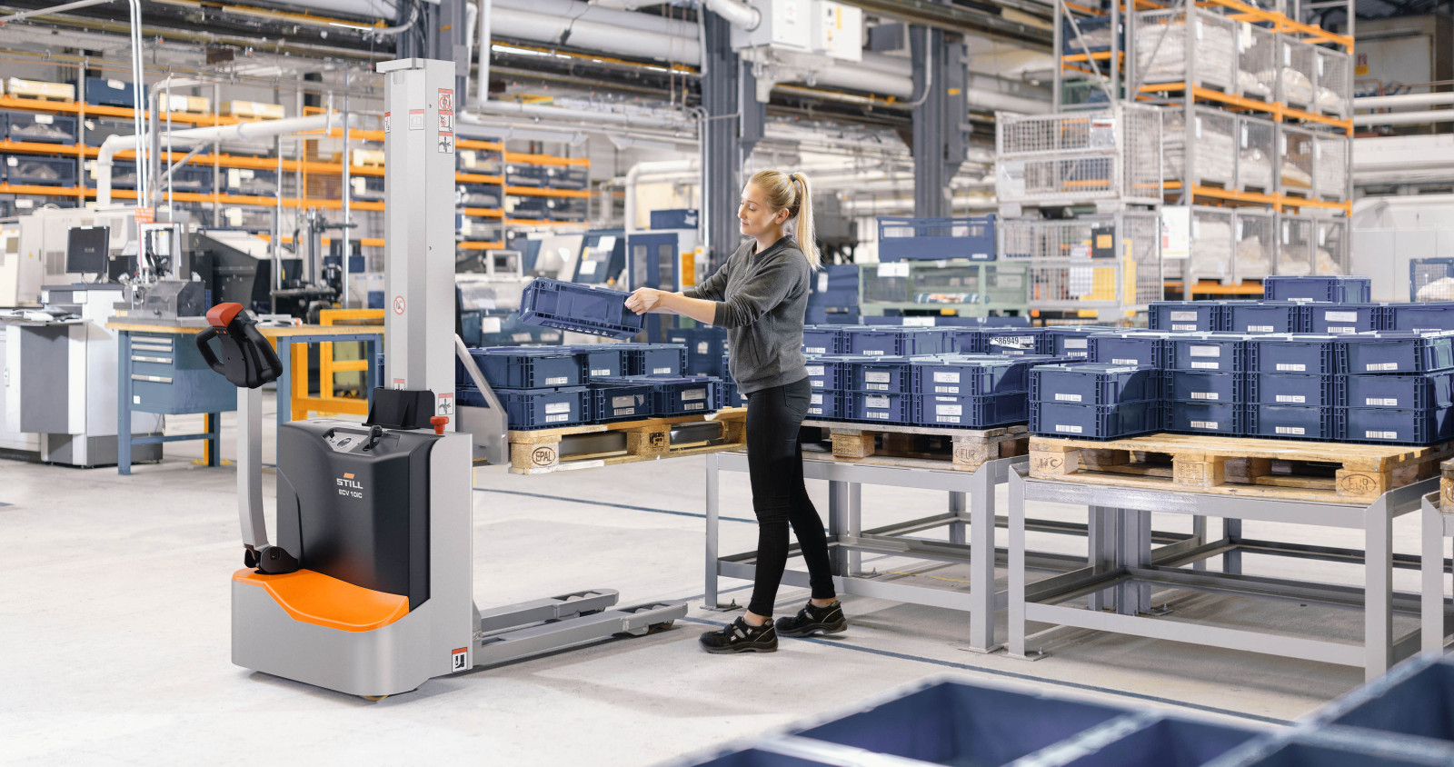 Электрический штабелер STILL ECV 10C