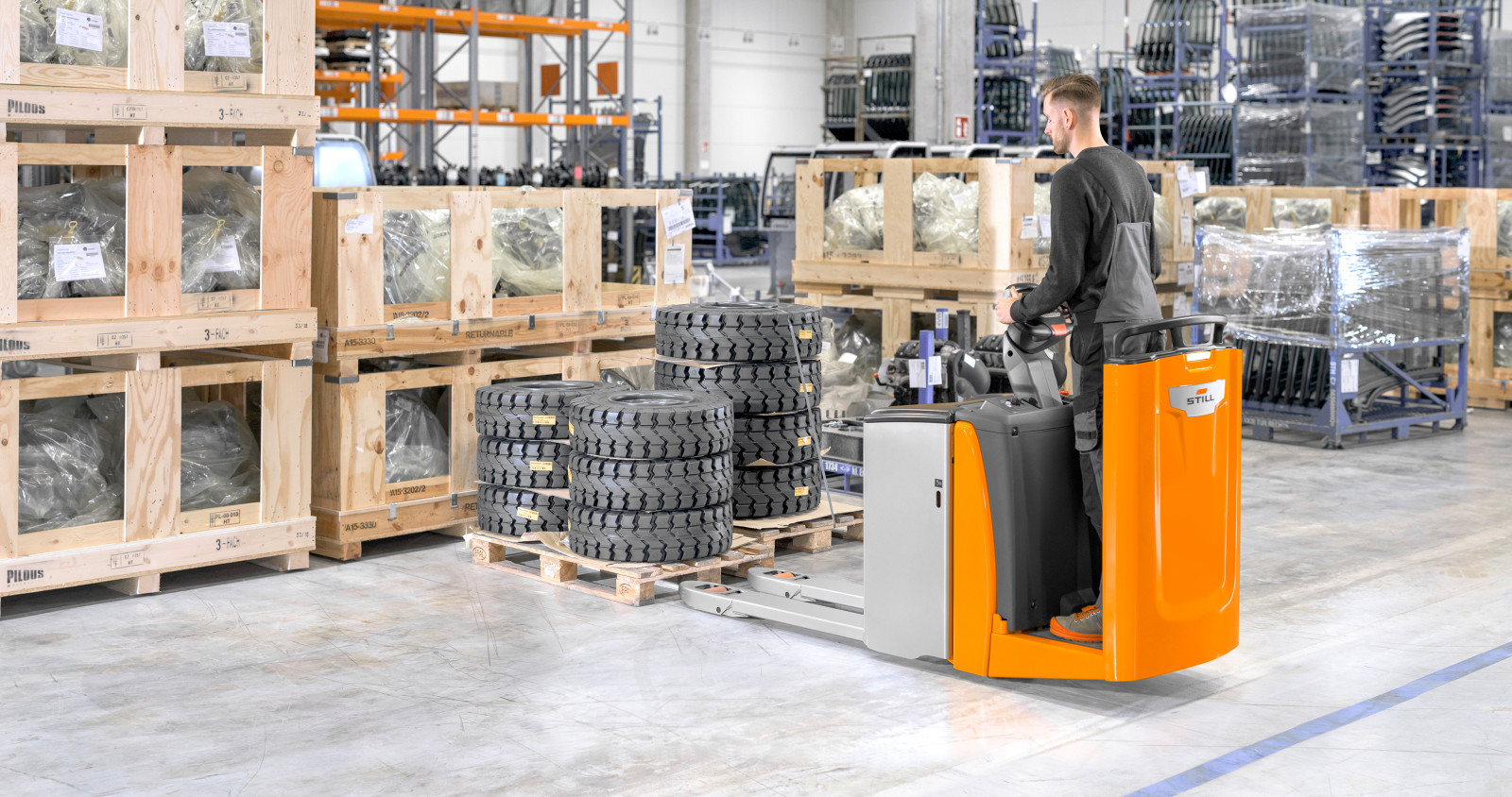 Электрическая тележка STILL EXH-S 25