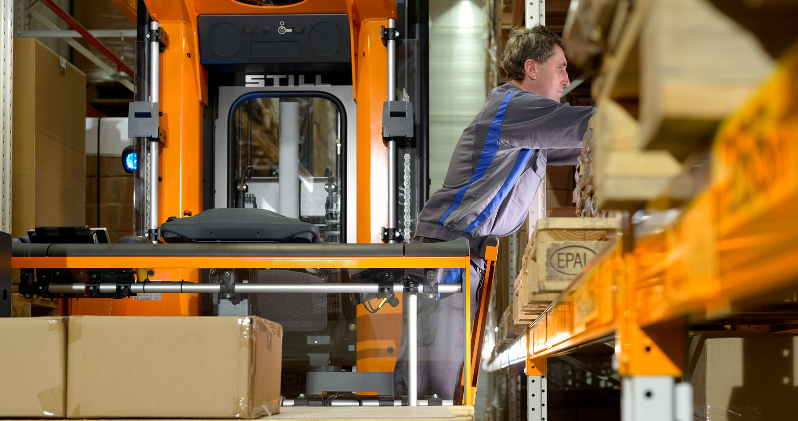 Узкопроходный штабелер STILL MX-X