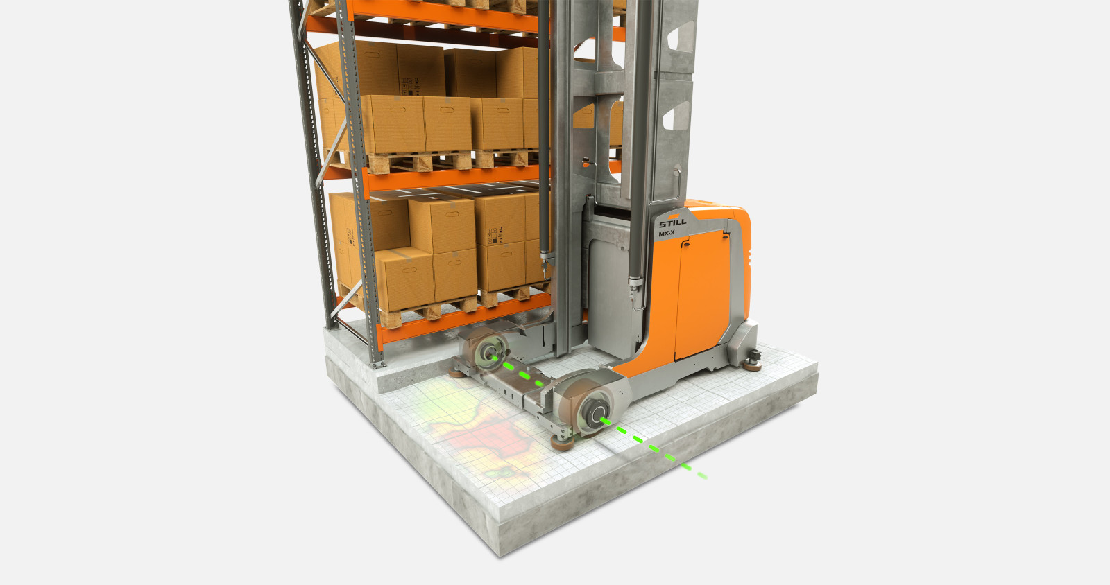 Узкопроходный штабелер STILL MX-X
