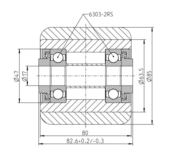Грузовой ролик STILL 0411624